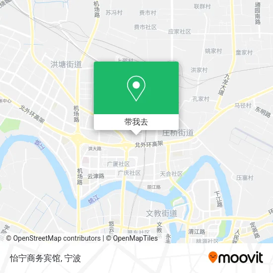 怡宁商务宾馆地图