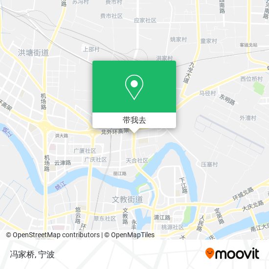 冯家桥地图