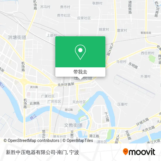新胜中压电器有限公司-南门地图