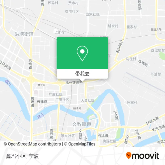 鑫冯小区地图