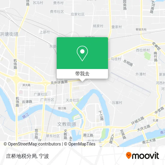 庄桥地税分局地图