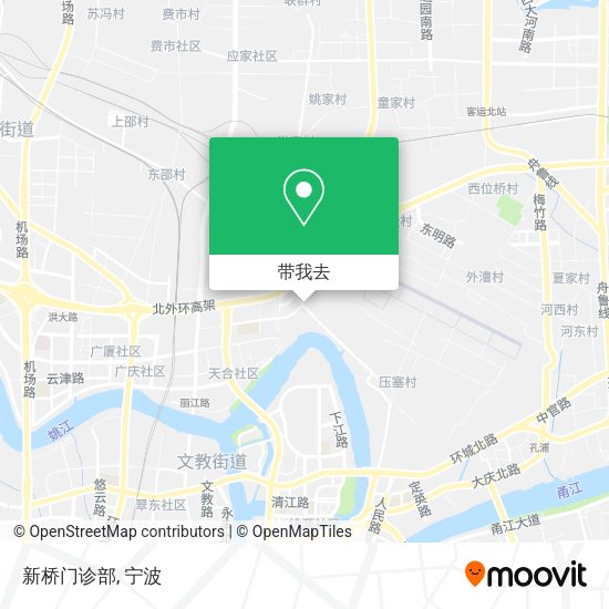 新桥门诊部地图