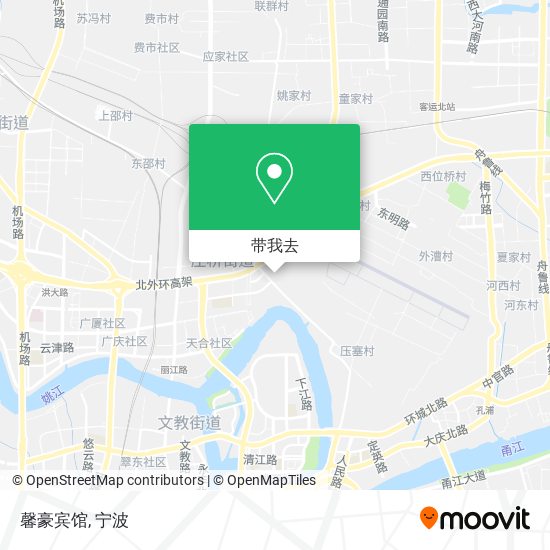 馨豪宾馆地图