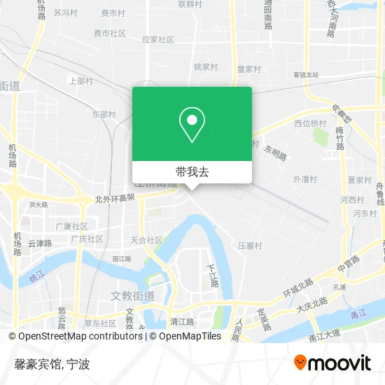 馨豪宾馆地图