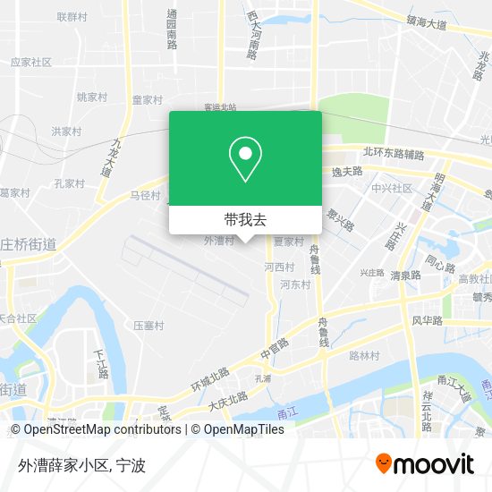 外漕薛家小区地图