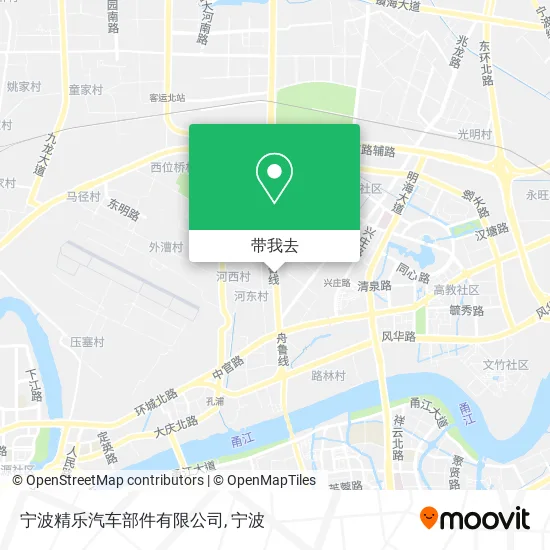 宁波精乐汽车部件有限公司地图