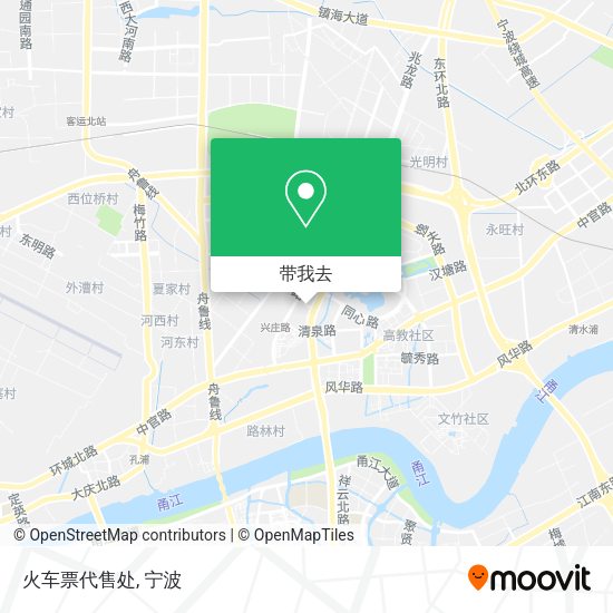 火车票代售处地图