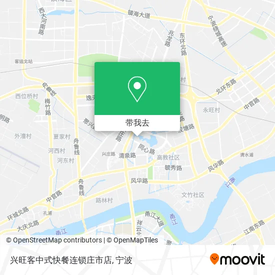 兴旺客中式快餐连锁庄市店地图