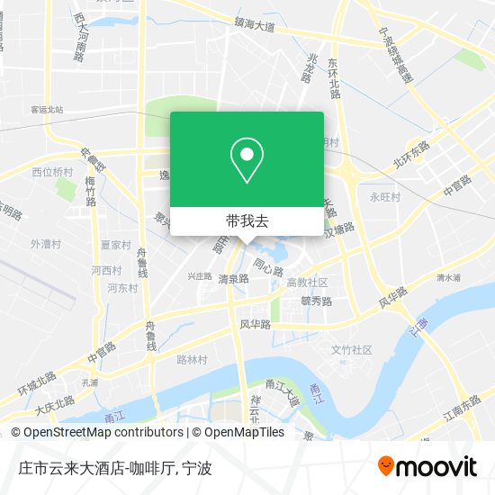庄市云来大酒店-咖啡厅地图