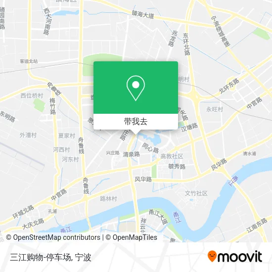 三江购物-停车场地图