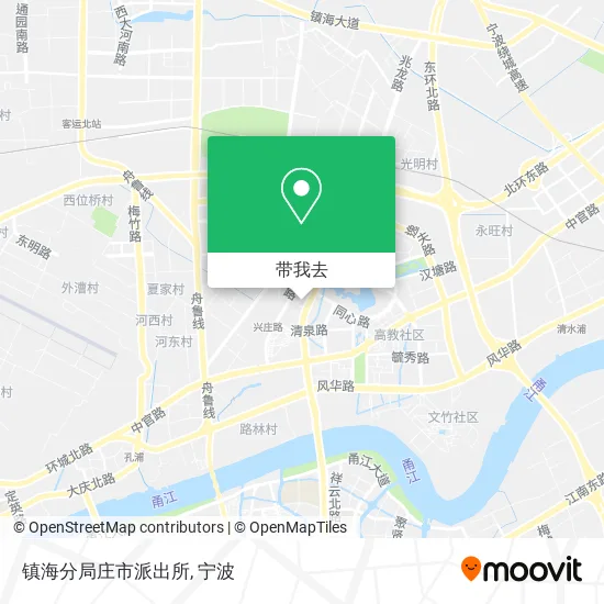 镇海分局庄市派出所地图