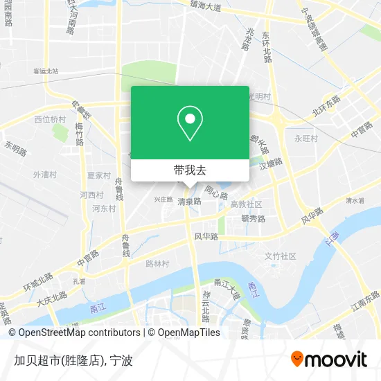 加贝超市(胜隆店)地图