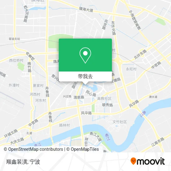 顺鑫装潢地图