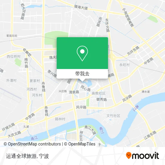 运通全球旅游地图