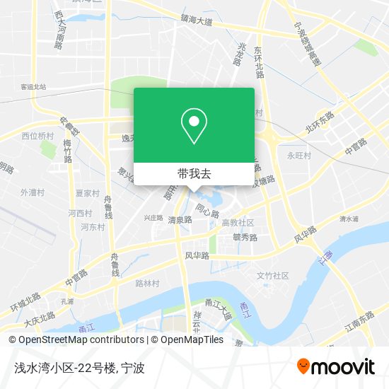 浅水湾小区-22号楼地图