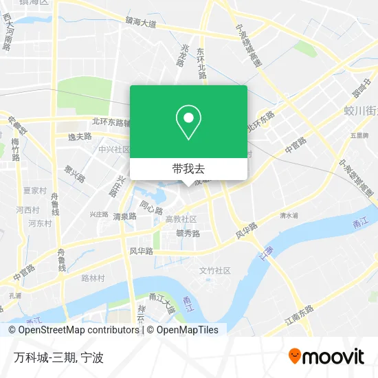 万科城-三期地图