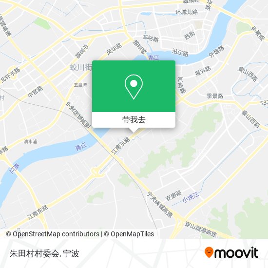 朱田村村委会地图