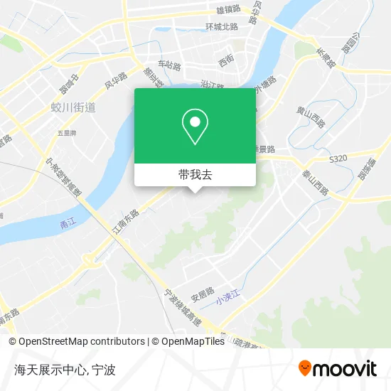 海天展示中心地图