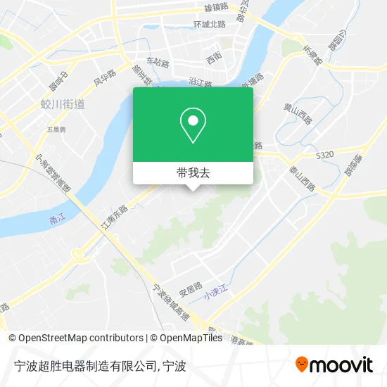 宁波超胜电器制造有限公司地图