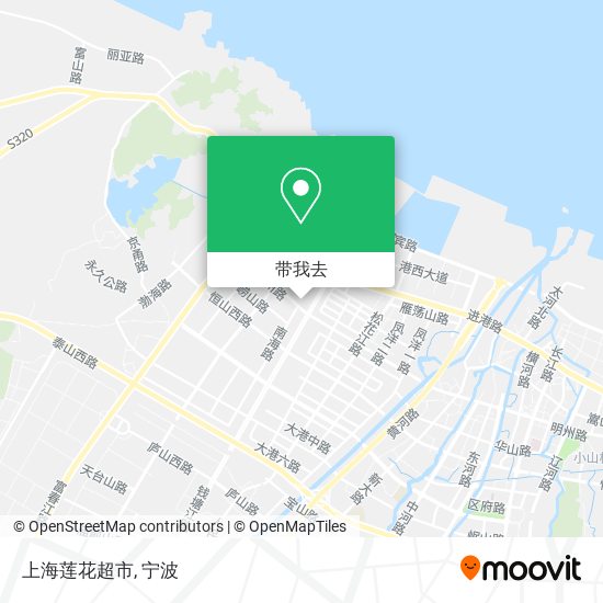 上海莲花超市地图