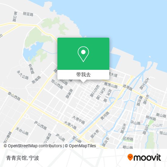 青青宾馆地图