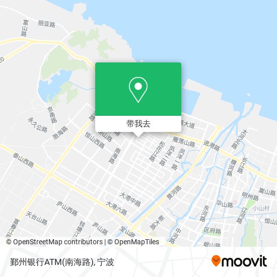 鄞州银行ATM(南海路)地图