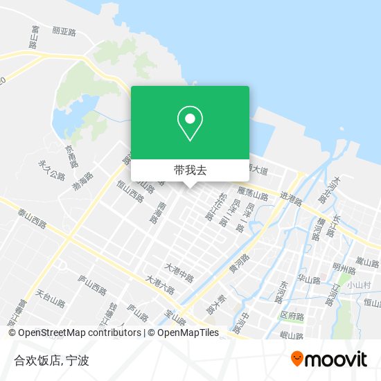 合欢饭店地图