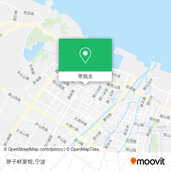 胖子鲜菜馆地图