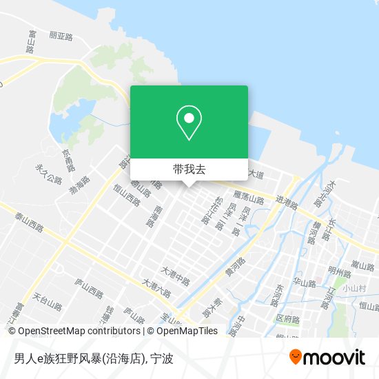 男人e族狂野风暴(沿海店)地图