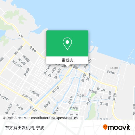 东方剪美发机构地图