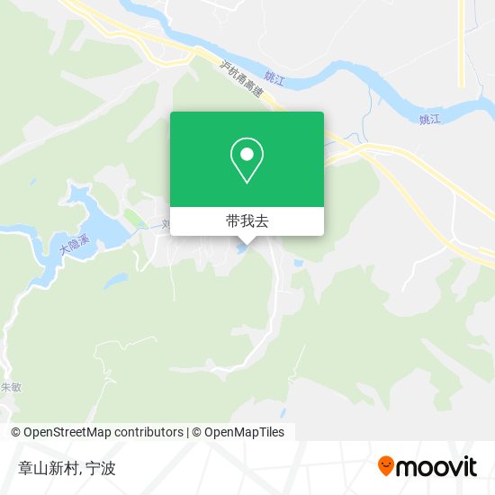 章山新村地图