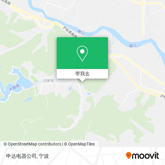 申达电器公司地图