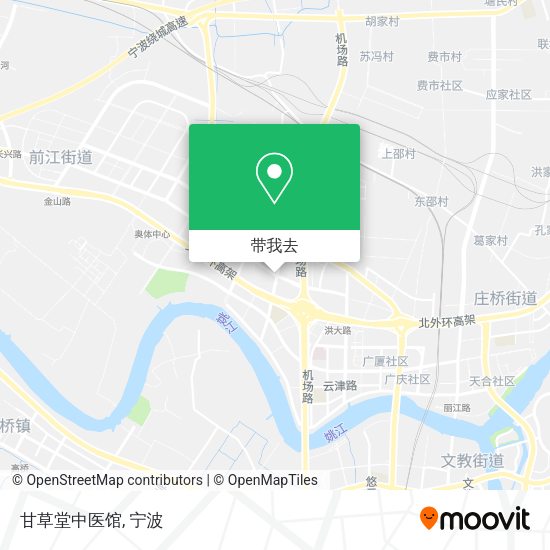 甘草堂中医馆地图