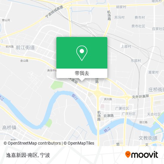 逸嘉新园-南区地图