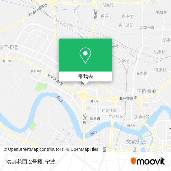 洪都花园-2号楼地图