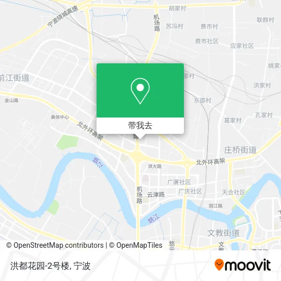 洪都花园-2号楼地图