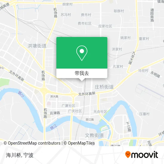 海川桥地图