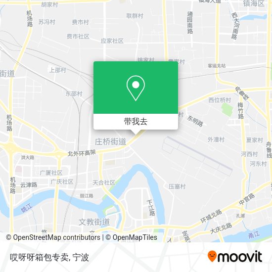 哎呀呀箱包专卖地图