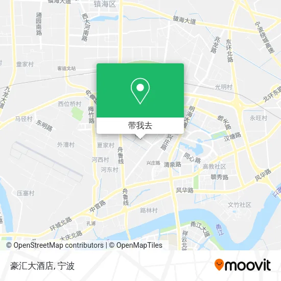 豪汇大酒店地图