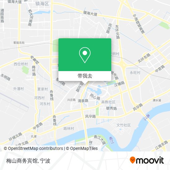 梅山商务宾馆地图