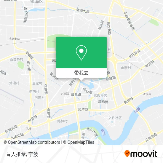 盲人推拿地图