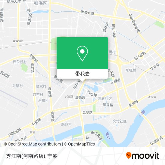 秀江南(河南路店)地图