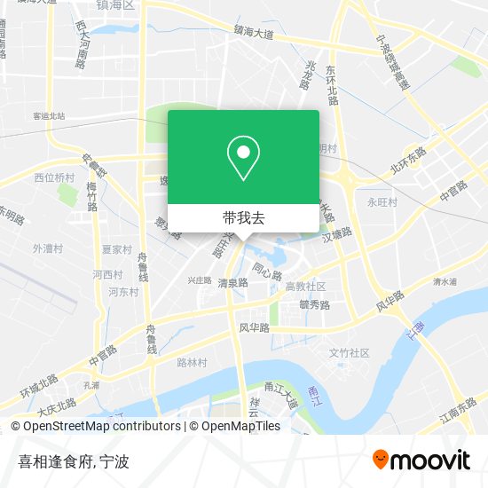 喜相逢食府地图