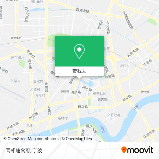 喜相逢食府地图