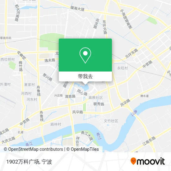 1902万科广场地图