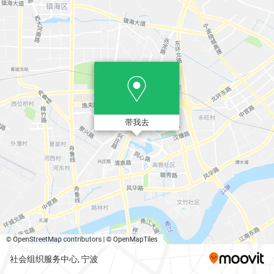 社会组织服务中心地图