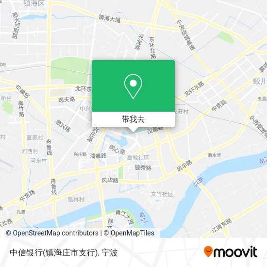 中信银行(镇海庄市支行)地图