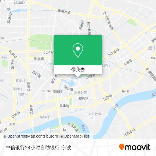 中信银行24小时自助银行地图