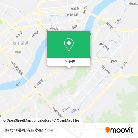 解放欧曼柳汽服务站地图