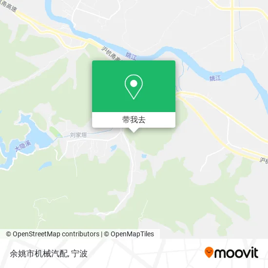 余姚市机械汽配地图
